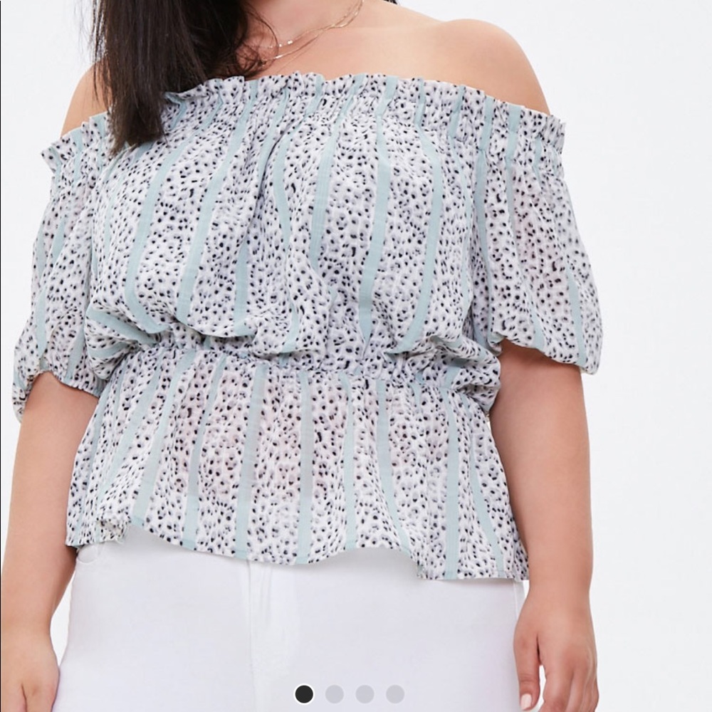 F21+ Stripped abstract top